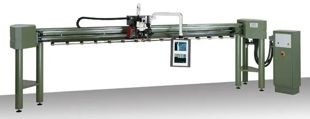 webblatteinziehvorrichtung